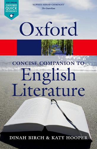 Concise Oxford Companion to English Literature, The