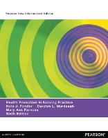 Health Promotion in Nursing Practice: Pearson New International Edition