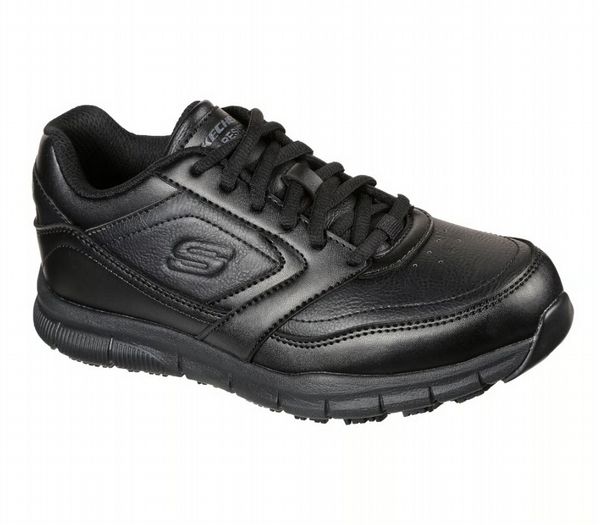 Nampa Wyola LACE Womens Occupational Shoe Black