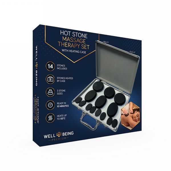 Hot Stone Massage Set 14 piece