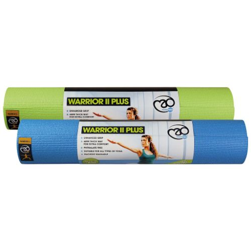 Yoga-Mad Warrior II Plus Mat 6mm - Graphite